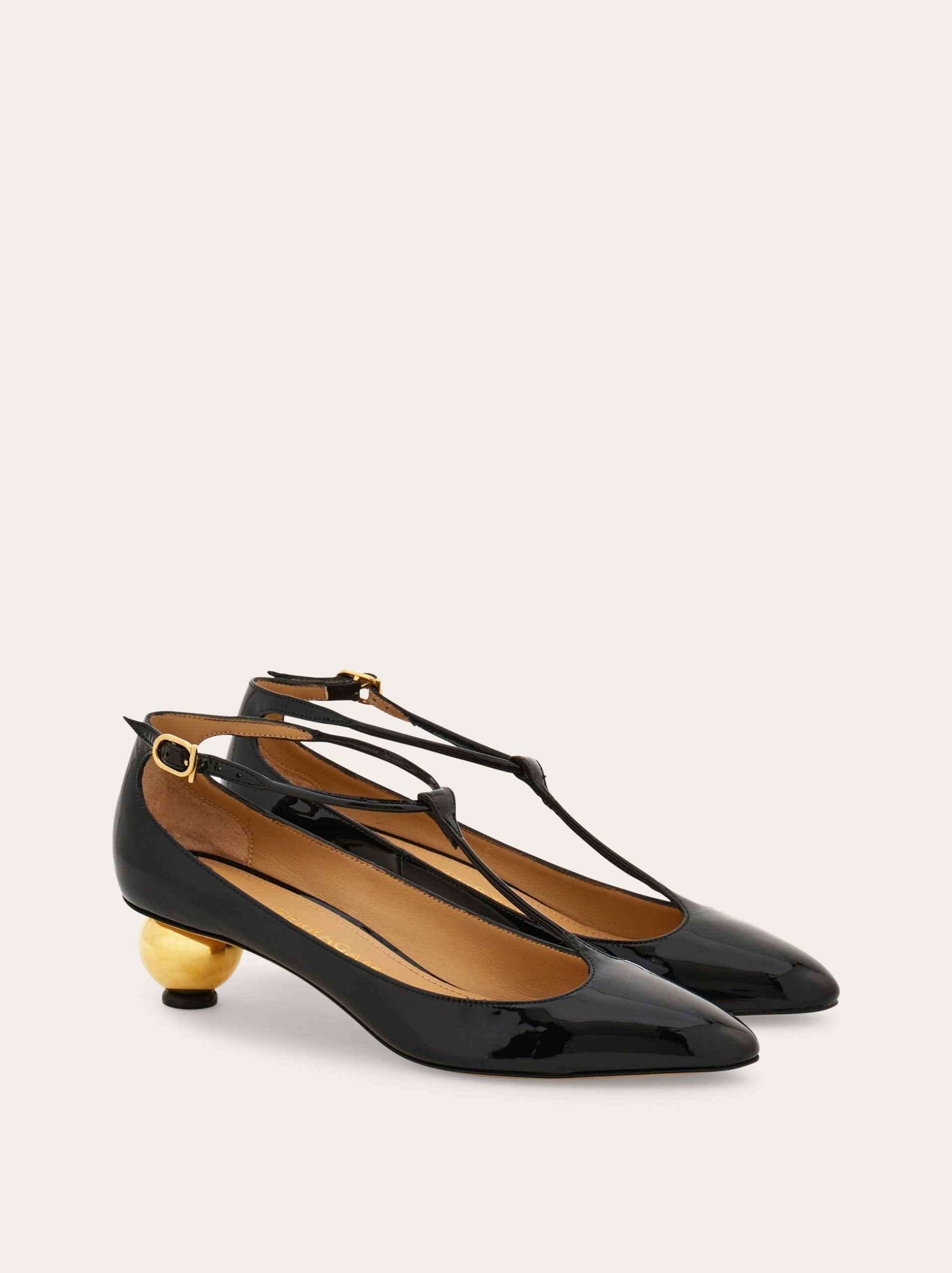 Ferragamo Spherical heel T-strap pump - Image 7